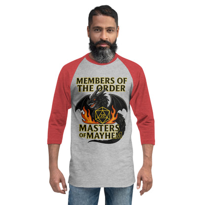 Masters of Mayhem Baseball Shirt product image