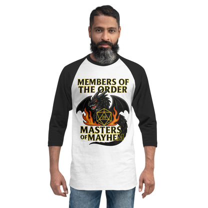 Masters of Mayhem Baseball Shirt product image