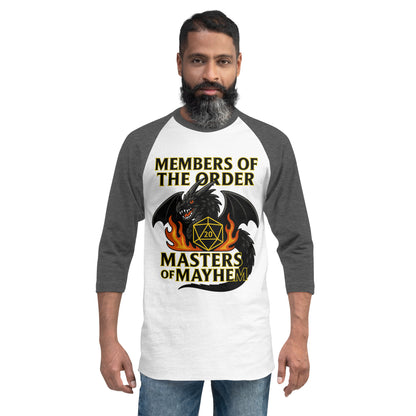 Masters of Mayhem Baseball Shirt product image